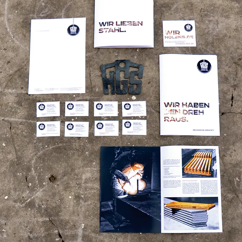 Corporate Design für die HGS GmbH