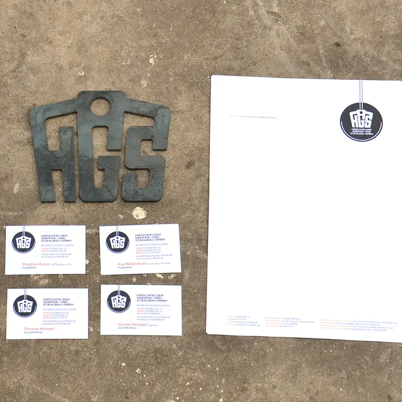 Corporate Design für die HGS GmbH