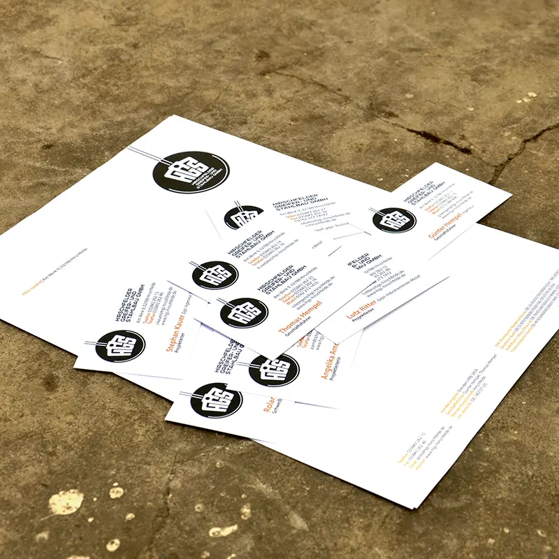 Corporate Design für die HGS GmbH