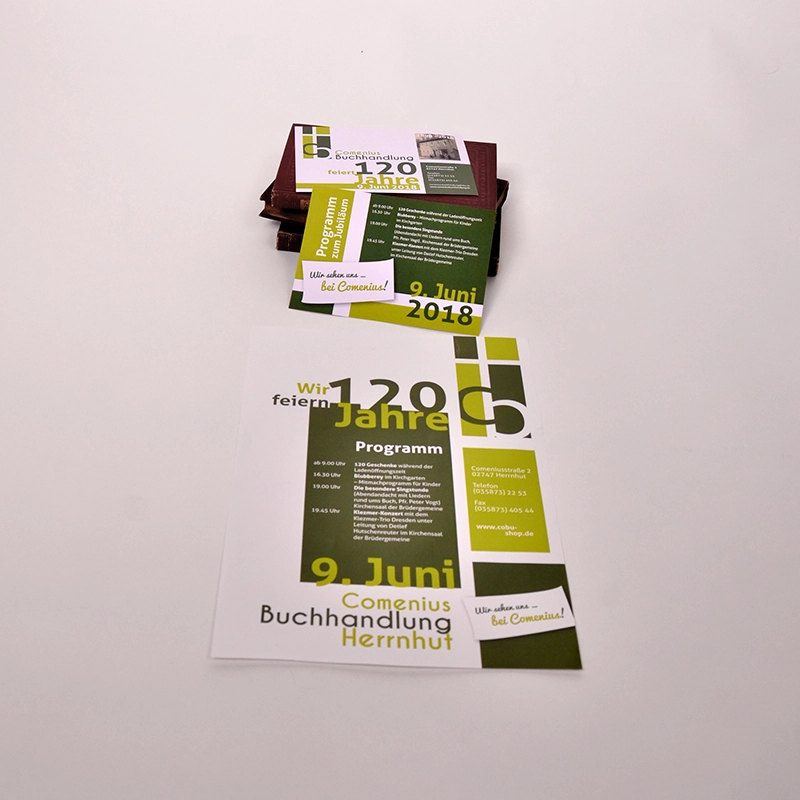 Corporate Design für eine Buchhandlung