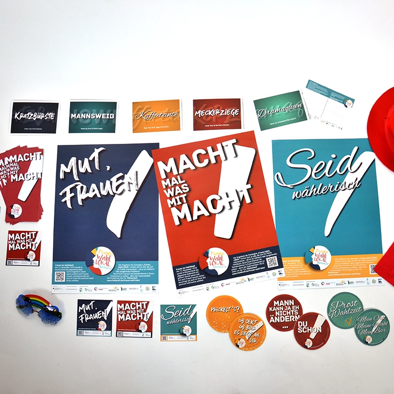 Corporate Design für einen Frauenwahlverbund