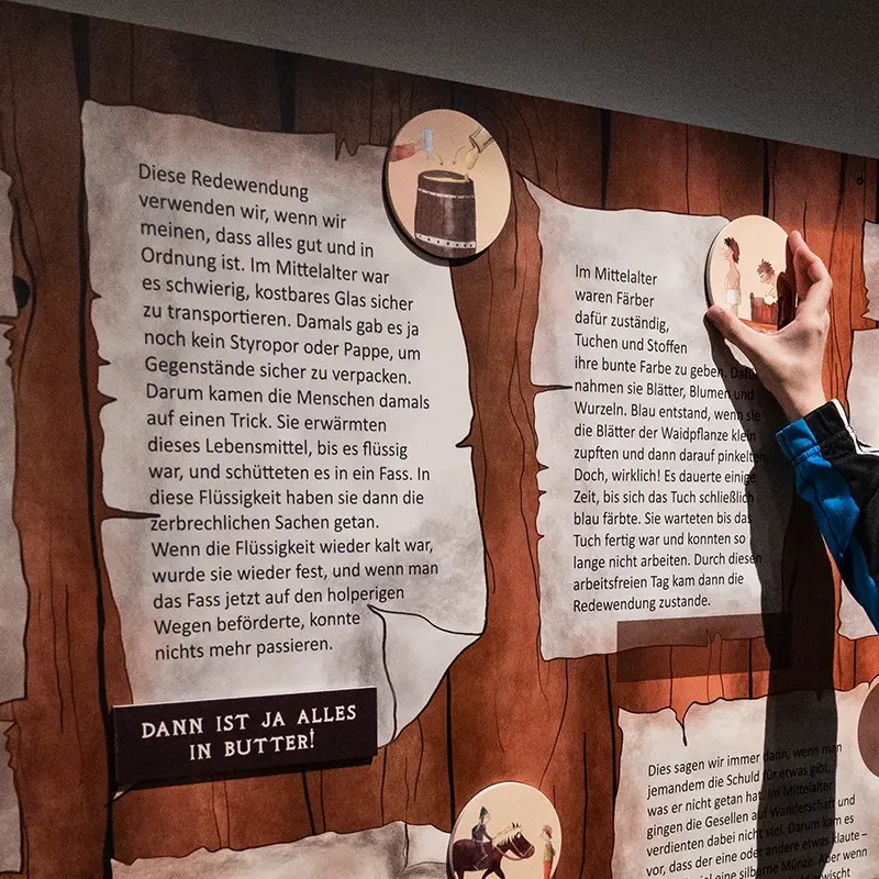 Ausstellungsgestaltung für das Museum der Pfalz