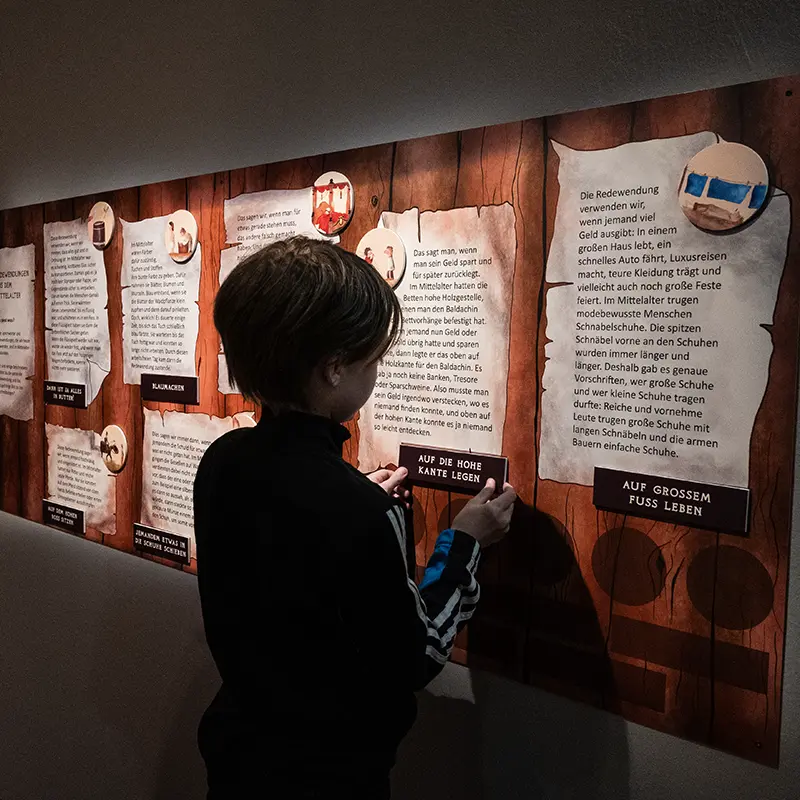 Ausstellungsgestaltung für das Museum der Pfalz