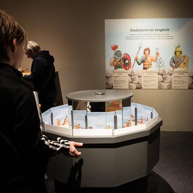 Ausstellungsgestaltung für das Museum der Pfalz