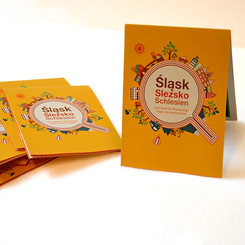 Grafikdesign SCHLESIEN-KARTE