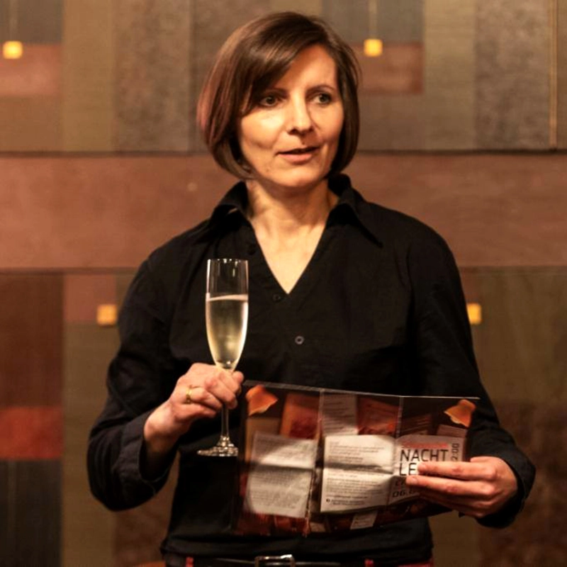 Grafikdesign für eine Lesungsreihe