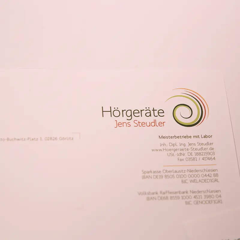 Corporate Design Hörgeräte Jens Steudler