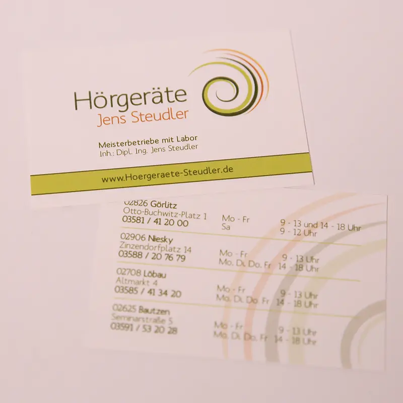 Corporate Design Hörgeräte Jens Steudler