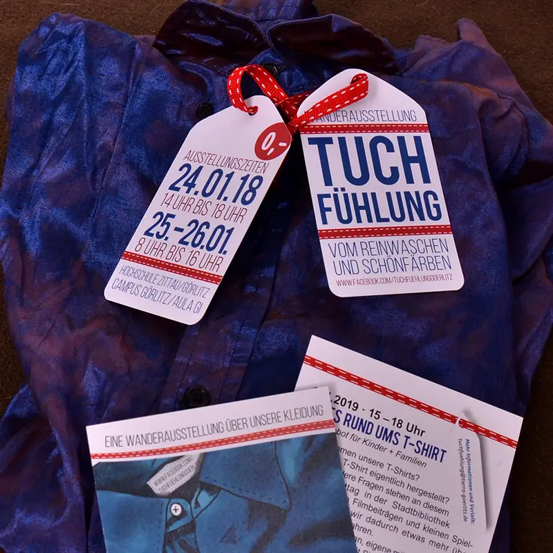 Ausstellungsgestaltung Tuchfühlung